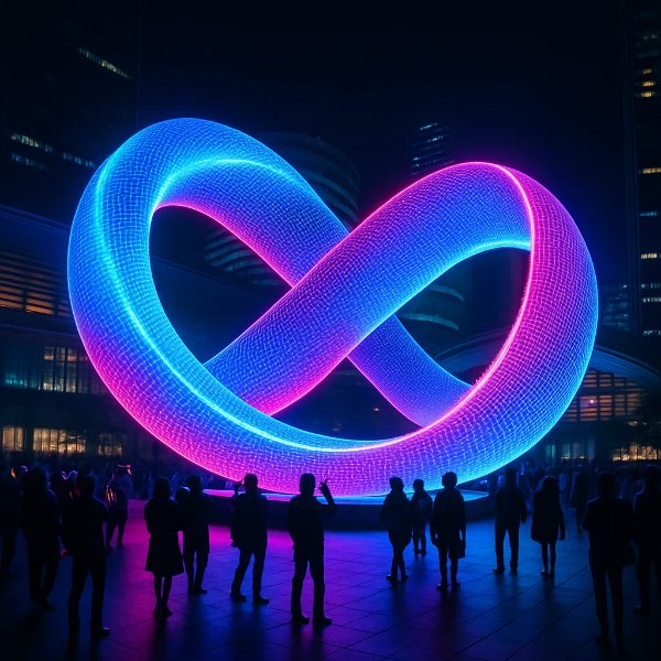 Giant LED Möbius-HMZ-3